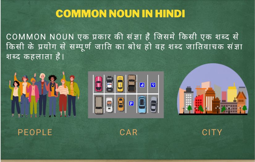 common noun in hindi